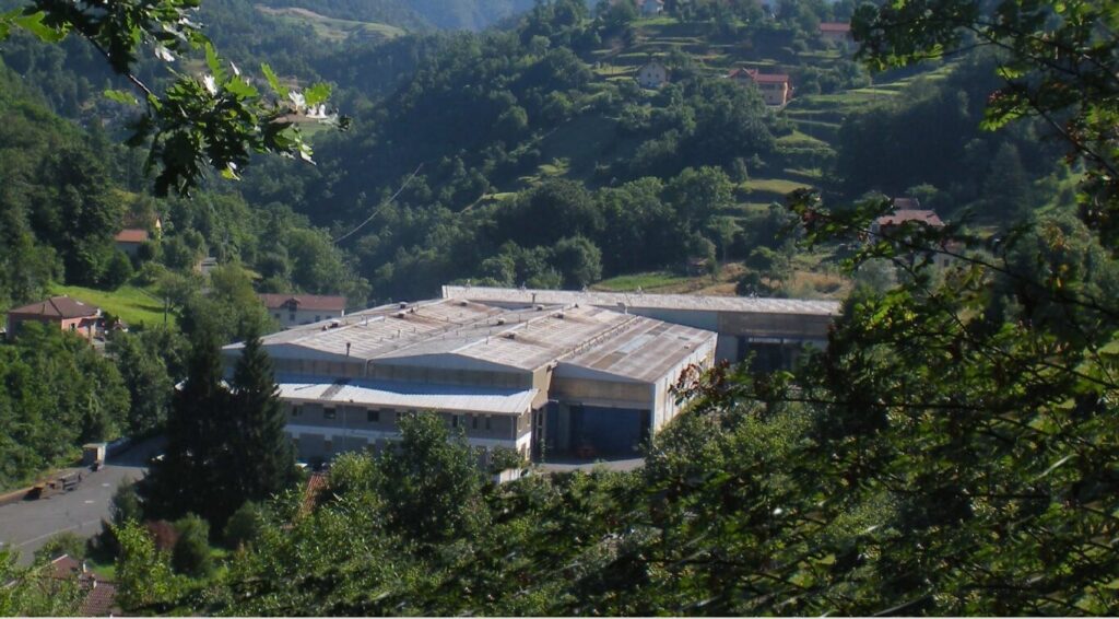 Francesco Baretto S.p.A. production buildings in Masone